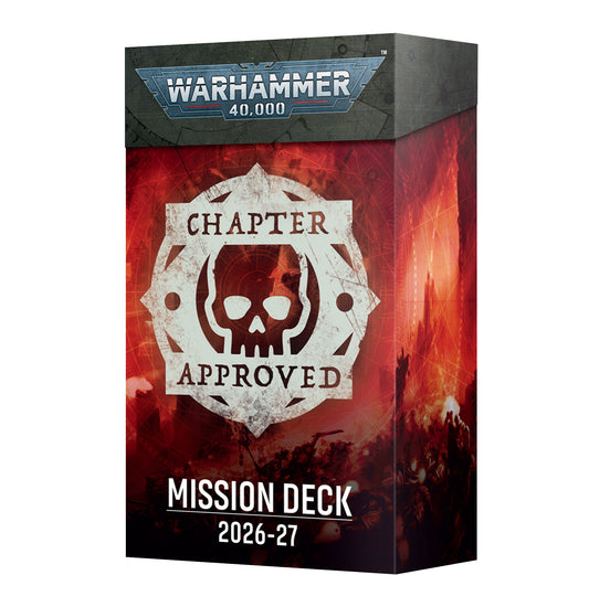Warhammer 40K - Chapter Approved 2026-27: Mission Deck