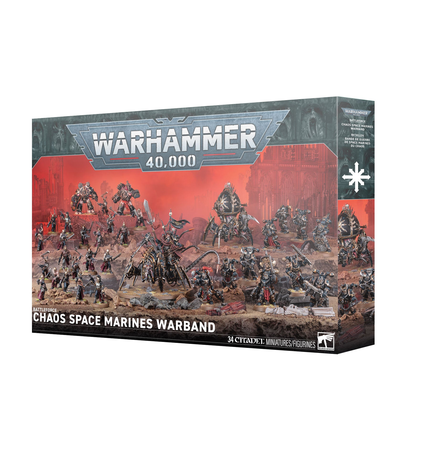 [Pre-order] Warhammer 40K - Chaos Space Marines - CHAOS SM WARBAND