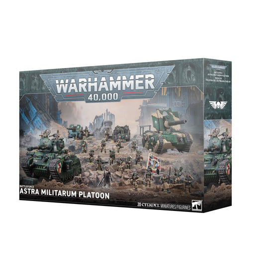 [Pre-order] Warhammer 40K - Astra Militarum - BATTLEFORCE: ASTRA MILITARUM PLATOON