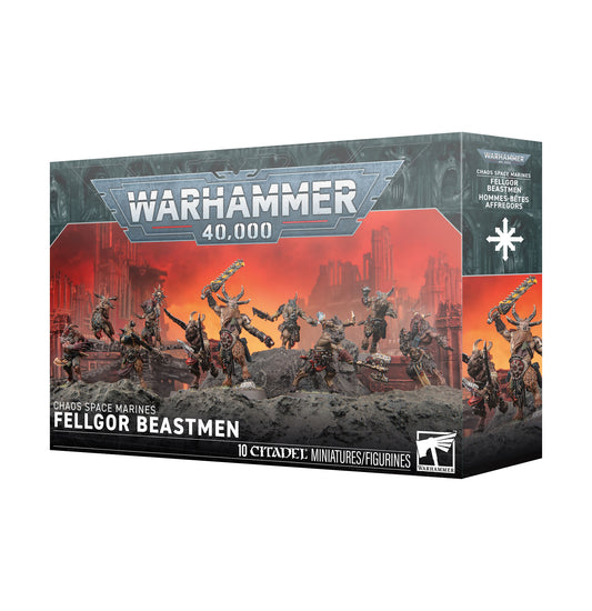 [Pre-order] Warhammer 40K - Chaos Space Marines - CHAOS SPACE MARINES: FELLGOR BEASTMEN