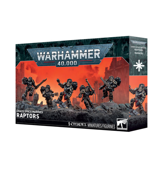 [Pre-order] Warhammer 40K - Chaos Space Marines - CHAOS SPACE MARINES: RAPTORS