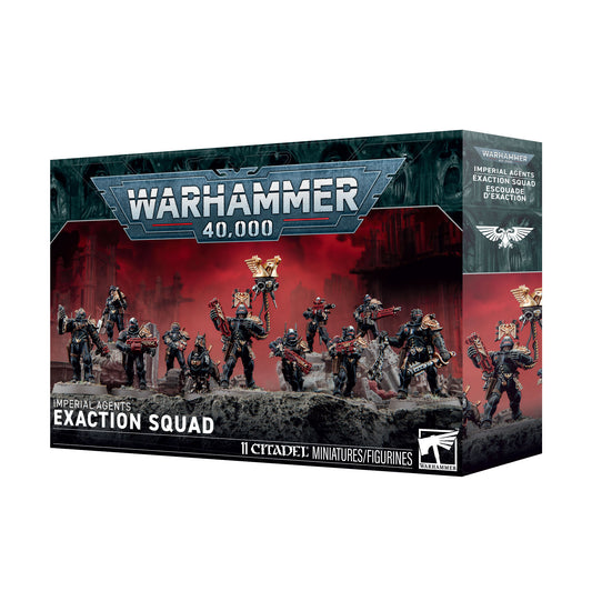 [Pre-order] Warhammer 40K - Imperial Agents - IMPERIAL AGENTS: EXACTION SQUAD