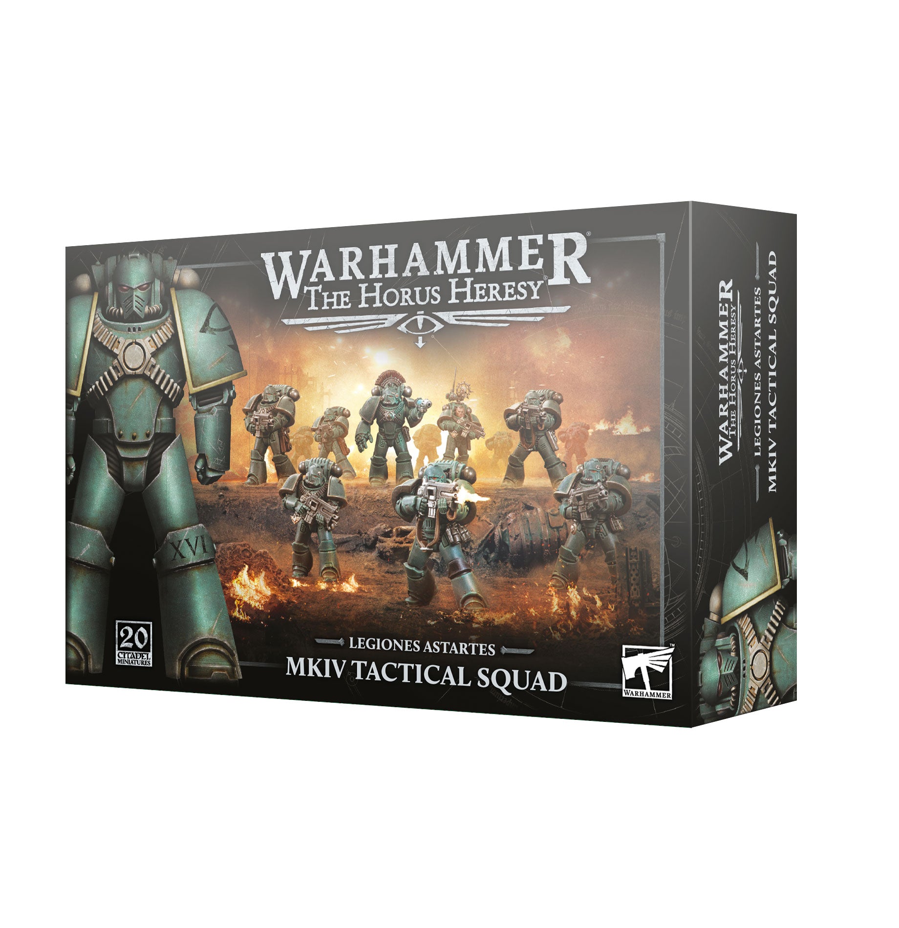 [Pre-order] Warhammer The Horus Heresy - Legiones Astartes - LEGIONES ASTARTES: MKIV TACTICAL SQUAD
