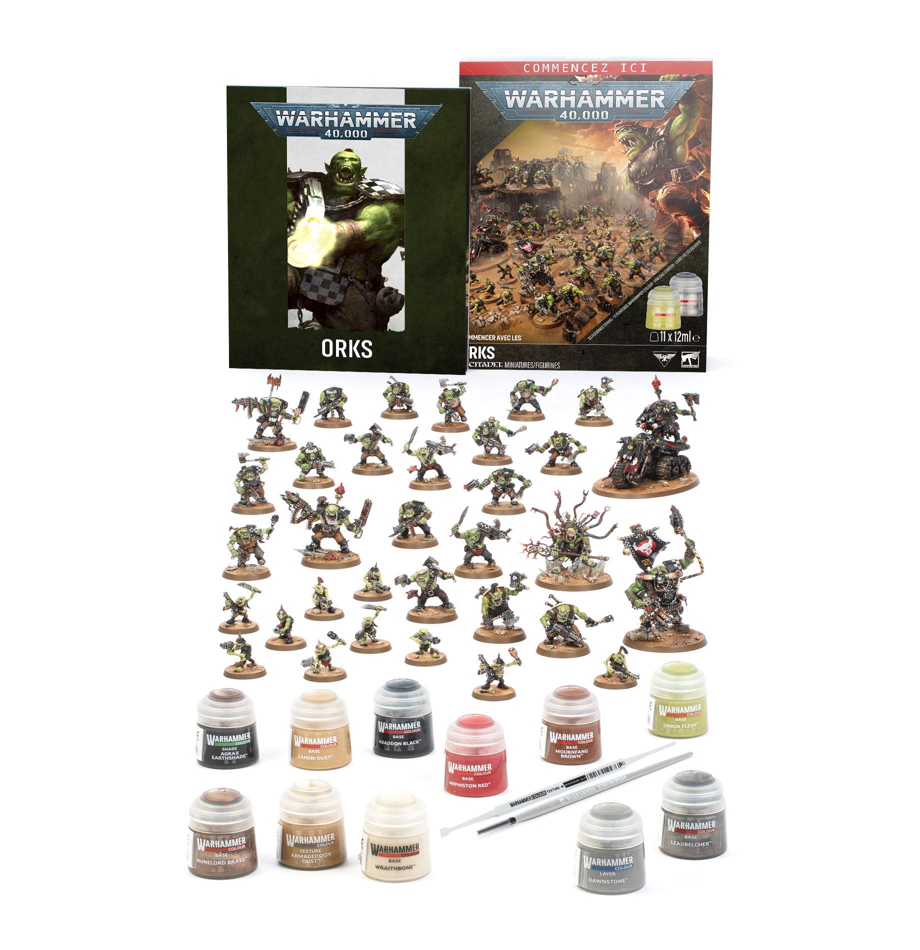[Pre-order] Warhammer 40K - Space Marines - Orks - GETTING STARTED WITH ORKS