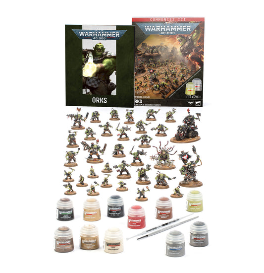 [Pre-order] Warhammer 40K - Space Marines - Orks - GETTING STARTED WITH ORKS