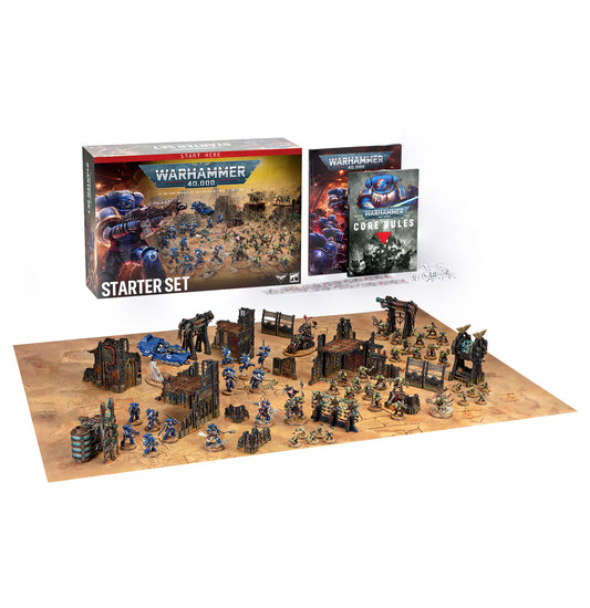 Warhammer 40K - Space Marines - Orks - WARHAMMER 40000: STARTER SET