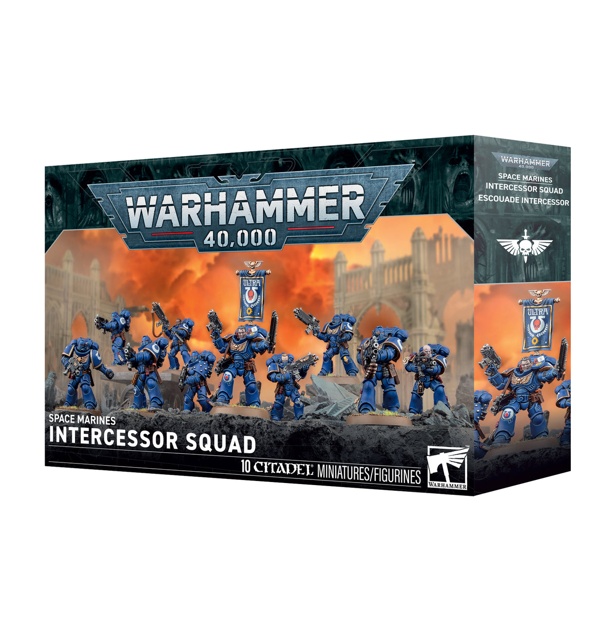 [Pre-order] Warhammer 40K - Space Marines - SPACE MARINES: INTERCESSOR SQUAD