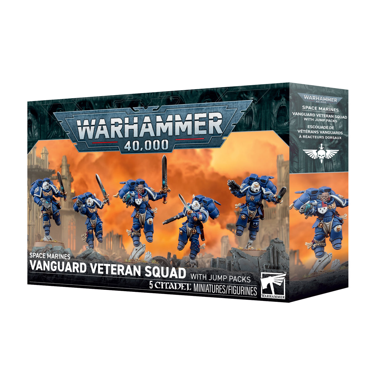 [Pre-order] Warhammer 40K - Space Marines - SPACE MARINES: VANGUARD VETERAN SQUAD WITH JUMP PACKS