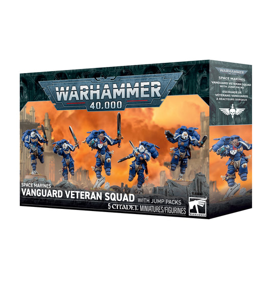 Warhammer 40K - Space Marines - SPACE MARINES: VANGUARD VETERAN SQUAD WITH JUMP PACKS