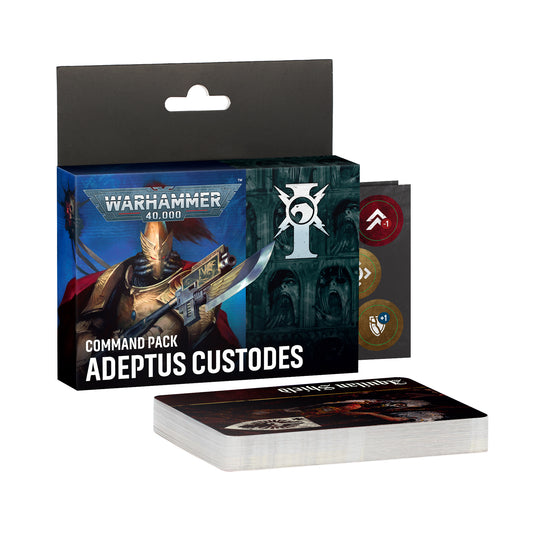 [Pre-order] - Warhammer 40K - COMMAND PACK: ADEPTUS CUSTODES (ENG)