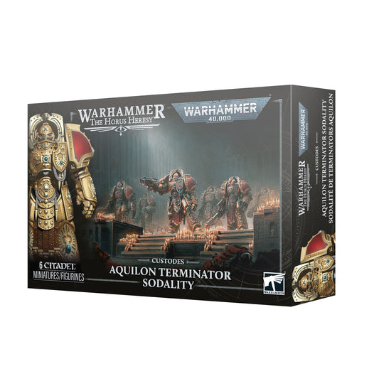 [Pre-order] - Warhammer 40K - Warhammer The Horus Heresy - CUSTODES: AQUILON TERMINATOR SODALITY