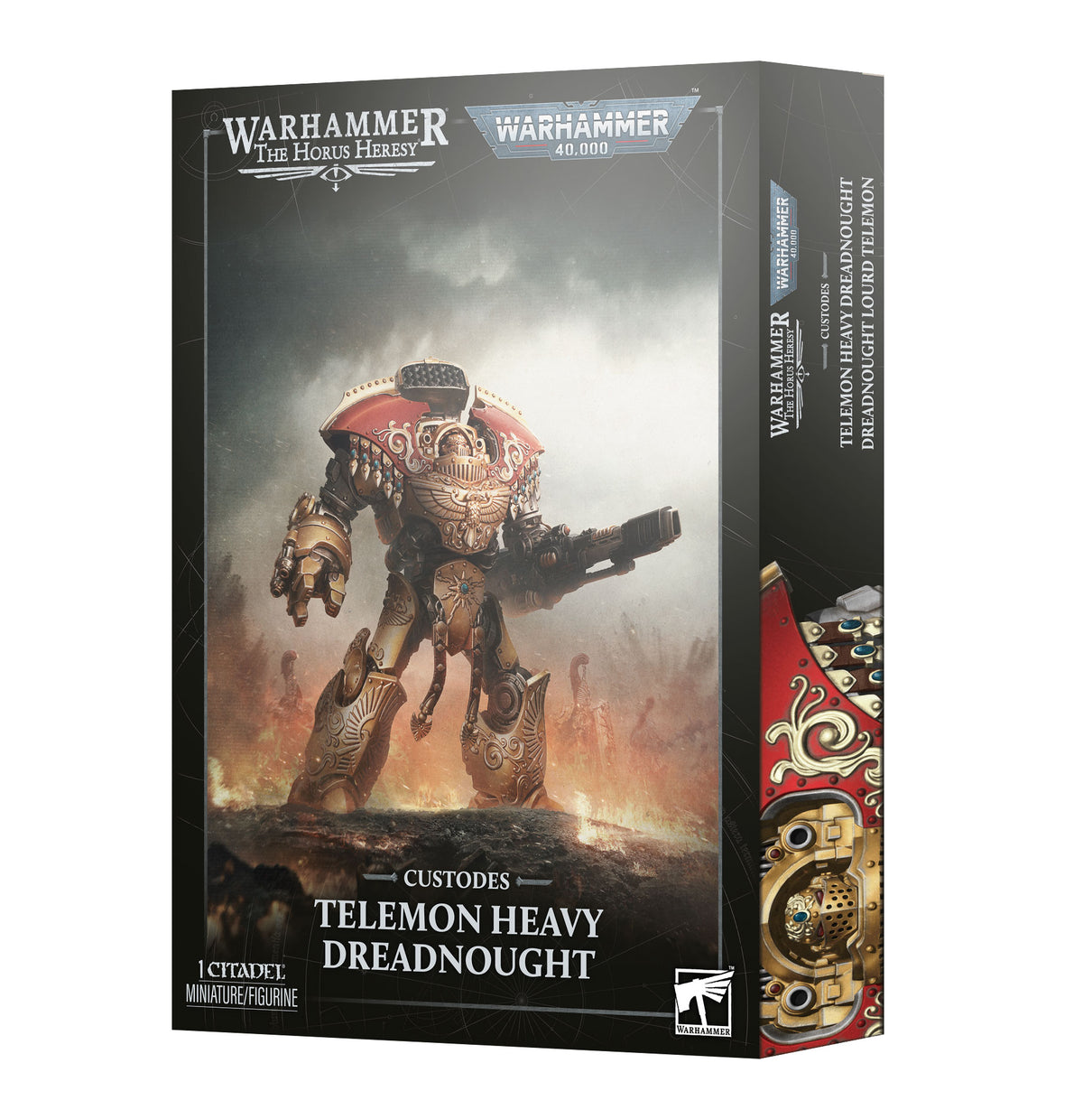[Pre-order] - Warhammer 40K - Warhammer The Horus Heresy - CUSTODES: TELEMON HEAVY DREADNOUGHT