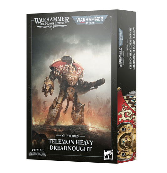 [Pre-order] - Warhammer 40K - Warhammer The Horus Heresy - CUSTODES: TELEMON HEAVY DREADNOUGHT
