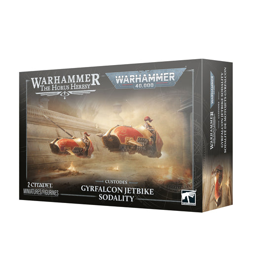 [Pre-order] - Warhammer 40K - Warhammer The Horus Heresy - CUSTODES: GYRFALCON JETBIKE SODALITY