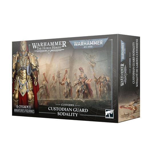 [Pre-order] - Warhammer 40K - Warhammer The Horus Heresy - CUSTODES: CUSTODIAN GUARD SODALITY