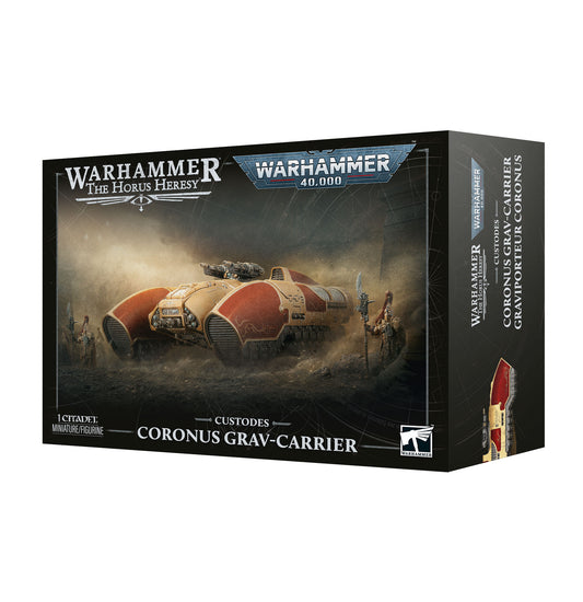 [Pre-order] - Warhammer 40K - Warhammer The Horus Heresy - CUSTODES: CORONUS GRAV-CARRIER