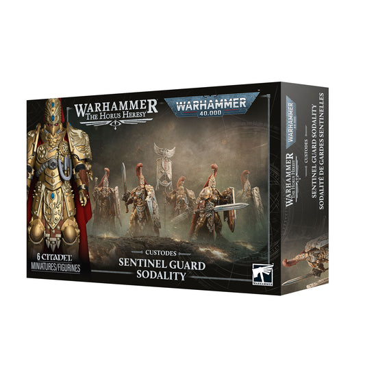 [Pre-order] - Warhammer 40K - Warhammer The Horus Heresy - CUSTODES: SENTINEL GUARD SODALITY
