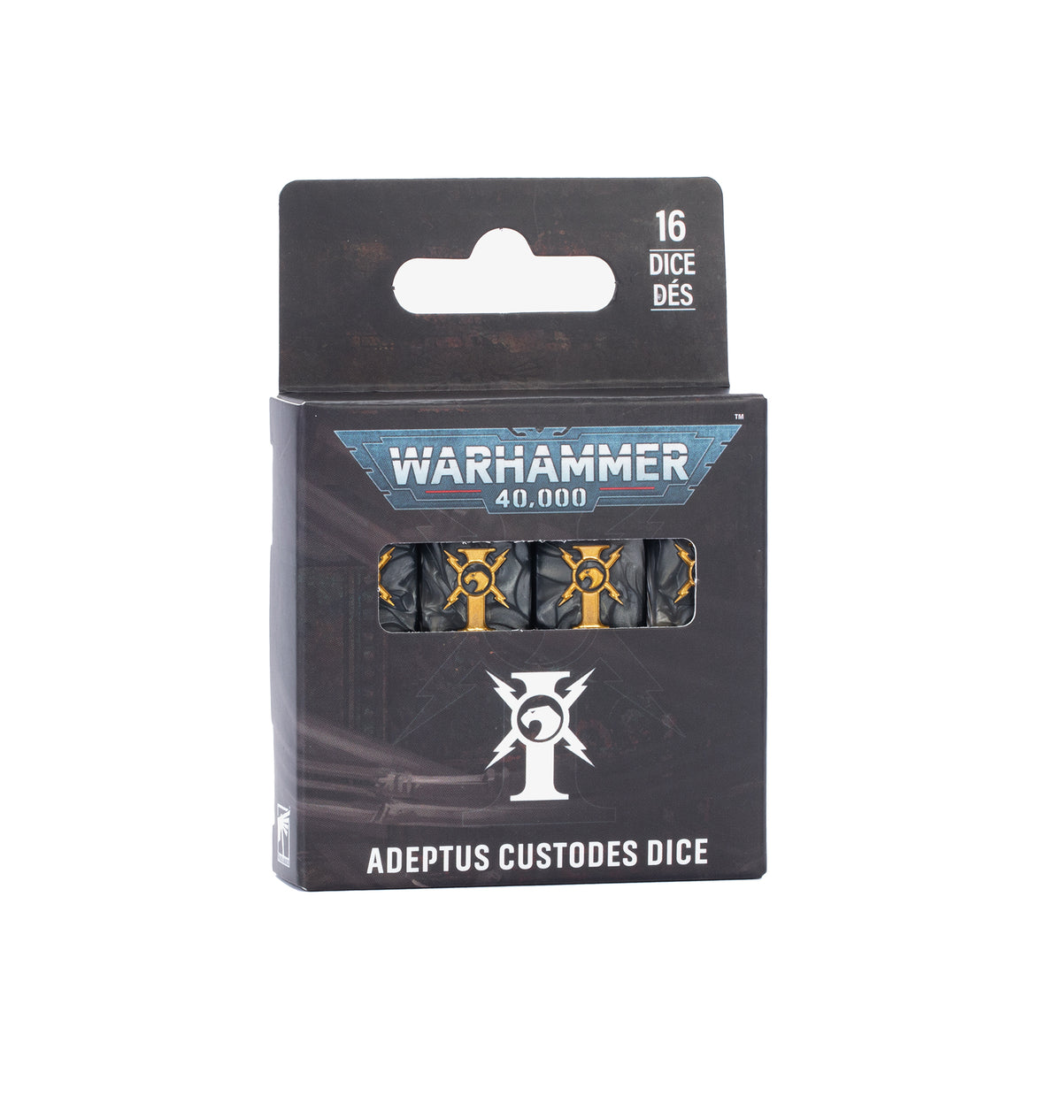 [Pre-order] - Warhammer 40K - Warhammer The Horus Heresy - WARHAMMER 40000: ADEPTUS CUSTODES DICE