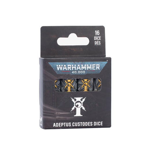 [Pre-order] - Warhammer 40K - Warhammer The Horus Heresy - WARHAMMER 40000: ADEPTUS CUSTODES DICE