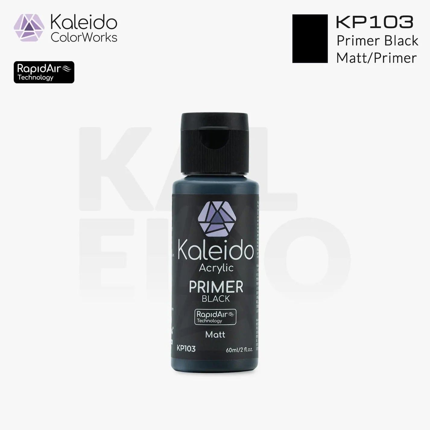 Gaahleri - Kaleido ColorWorks - KP103 Primer Black 60ml