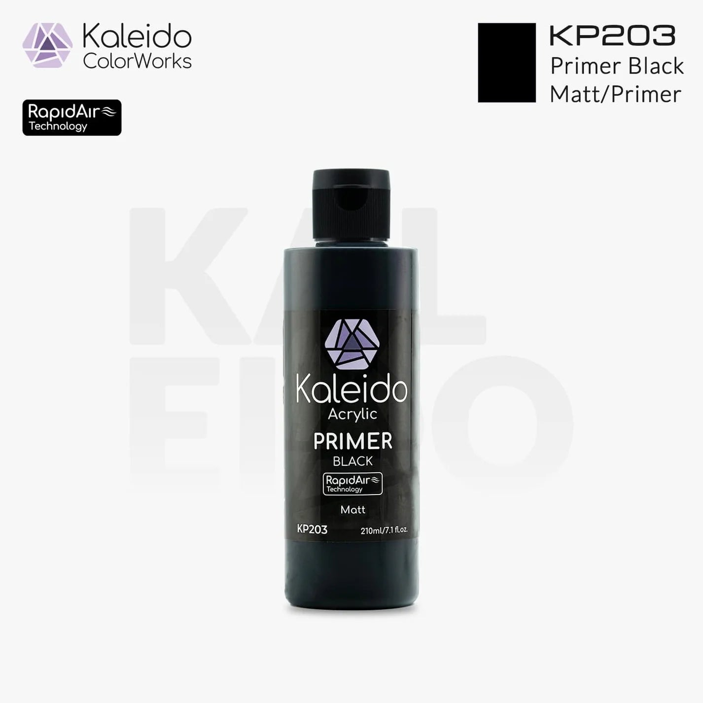Gaahleri - Kaleido ColorWorks - KP203 Primer Black 210ml