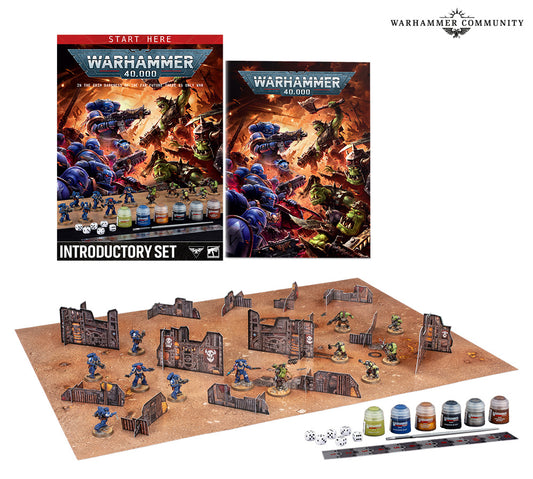 Warhammer 40K - Space Marines - Orks - WARHAMMER 40000: INTRODUCTORY SET