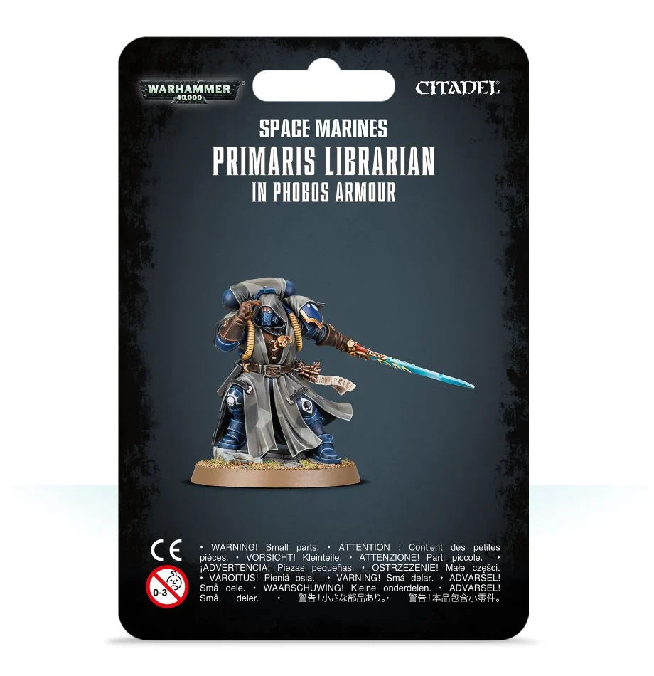 Warhammer 40K - Space Marines - PRIMARIS LIBRARIAN IN PHOBOS ARMOUR