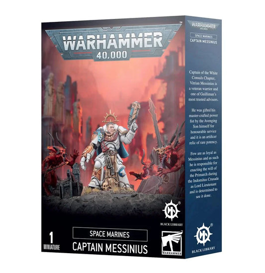 Warhammer 40K - Space Marines - CAPTAIN MESSINIUS