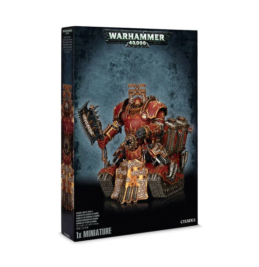 Warhammer 40k - Chaos Space Marine - World Eaters - KHORNE LORD OF SKULLS