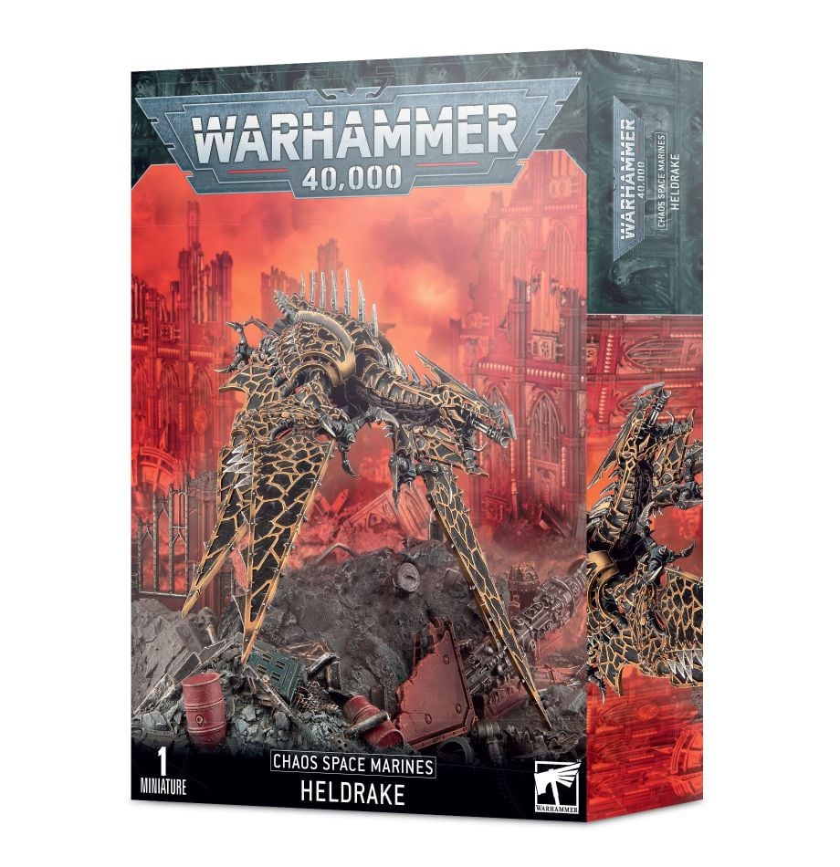 Warhammer 40k - Chaos Space Marine - Thousand Sons - World Eaters - HELDRAKE