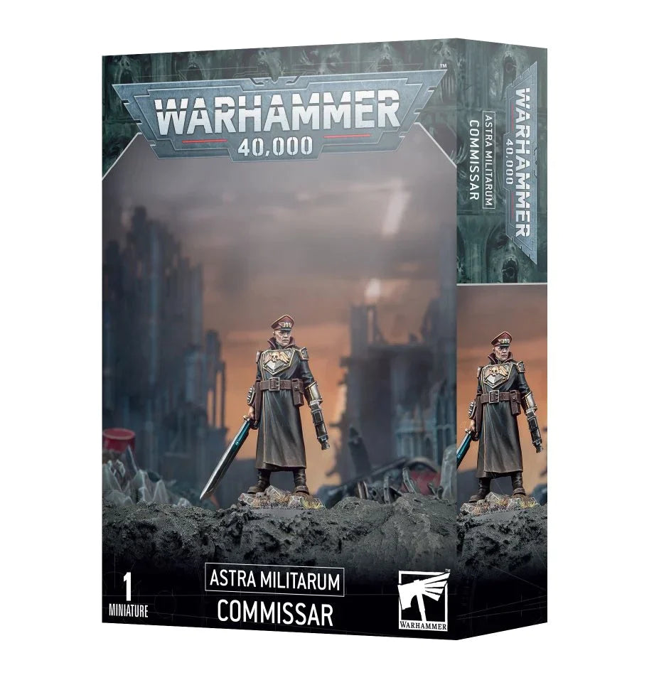 Warhammer 40K - Astra Militarum - COMMISSAR