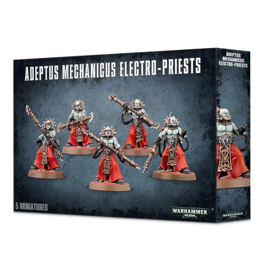 Warhammer 40K - Adeptus Mechanicus - CORPUSCARII ELECTRO-PRIESTS - FULGURITE ELECTRO-PRIESTS