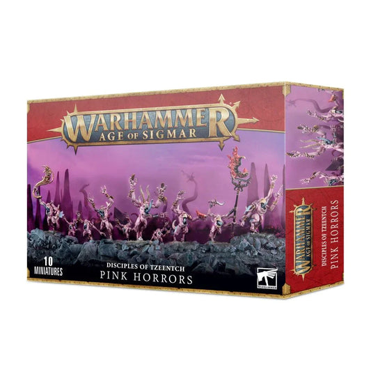 Warhammer 40K - Warhammer AOS - Chaos Daemons - PINK HORRORS OF TZEENTCH